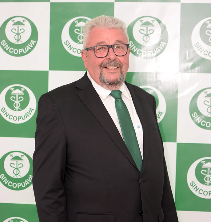 Sadi Giongo, presidente do Sincopuava no triênio 2026/2028