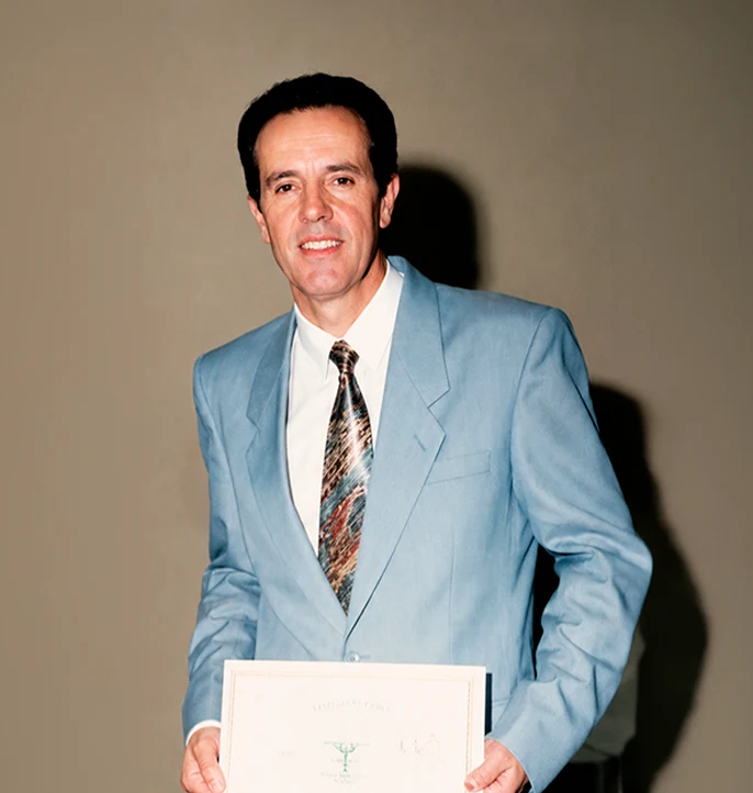 Anézio B. Silvério, presidente do Sincopuava no triênio 1999/2001
